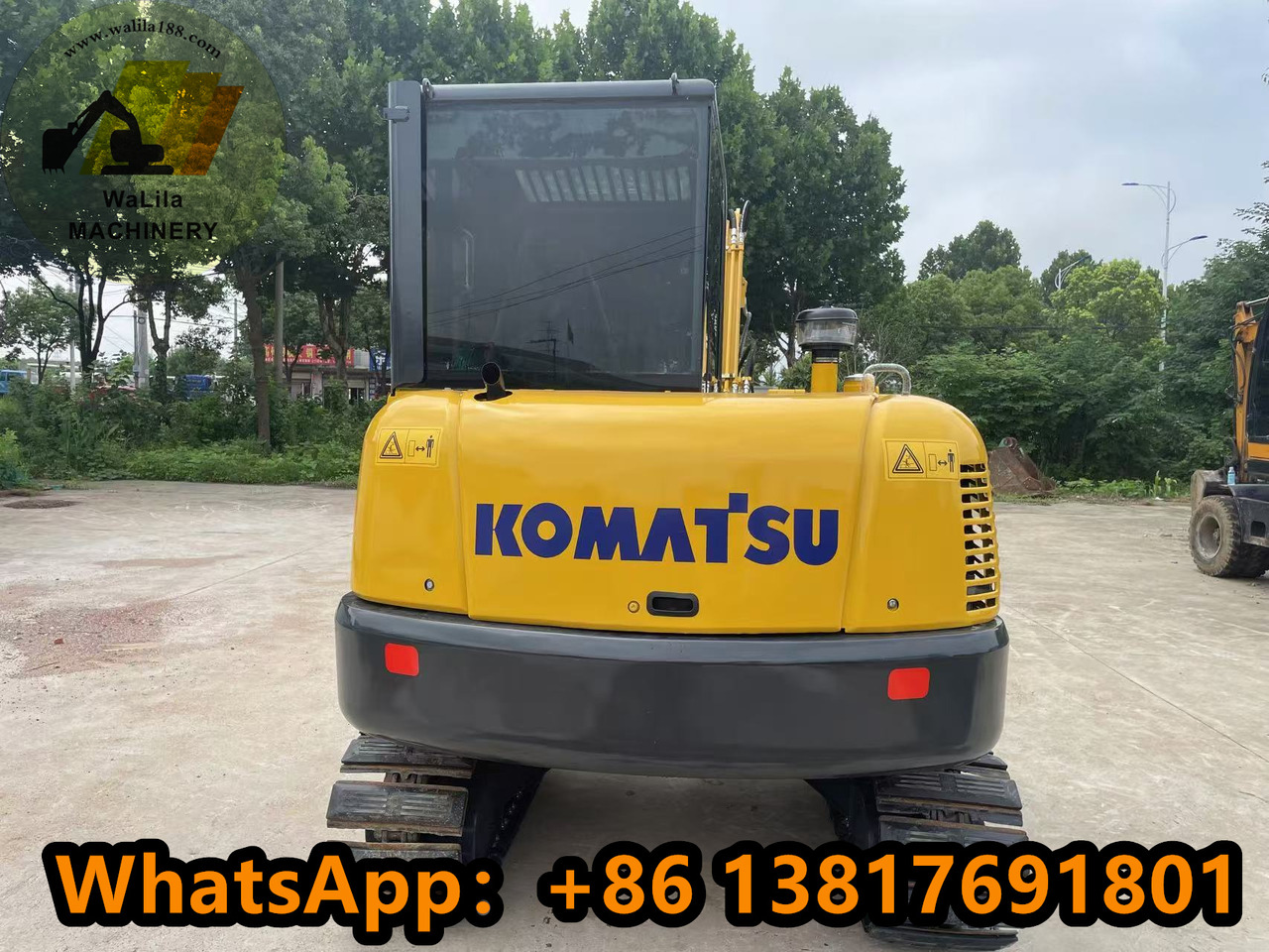 Komatsu PC 56-7 PC56-7 - Minigravemaskine: billede 5 Komatsu PC 56-7 PC56-7 - Minigravemaskine: billede 5