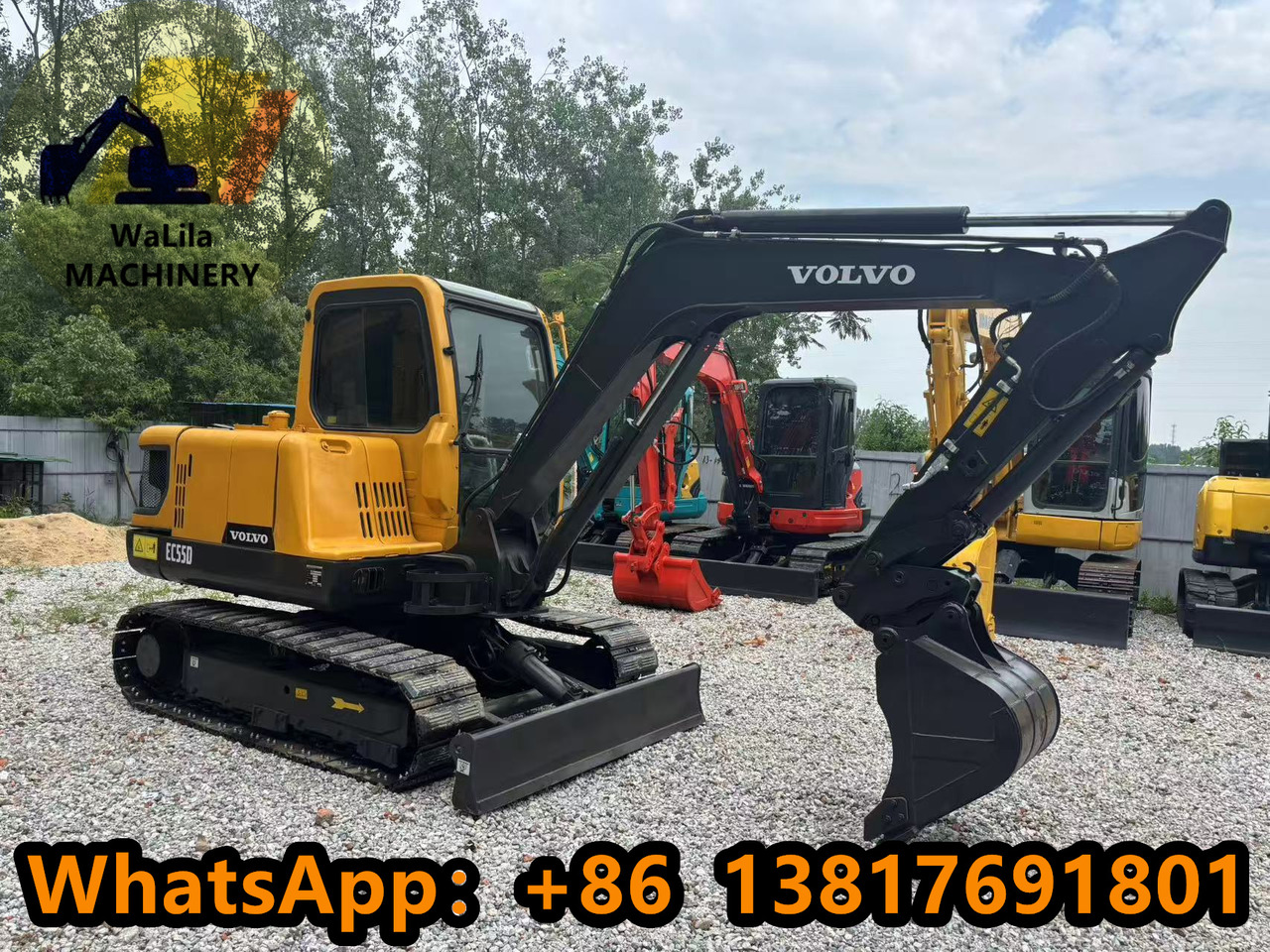 VOLVO EC55 - Minigravemaskine: billede 4 VOLVO EC55 - Minigravemaskine: billede 4