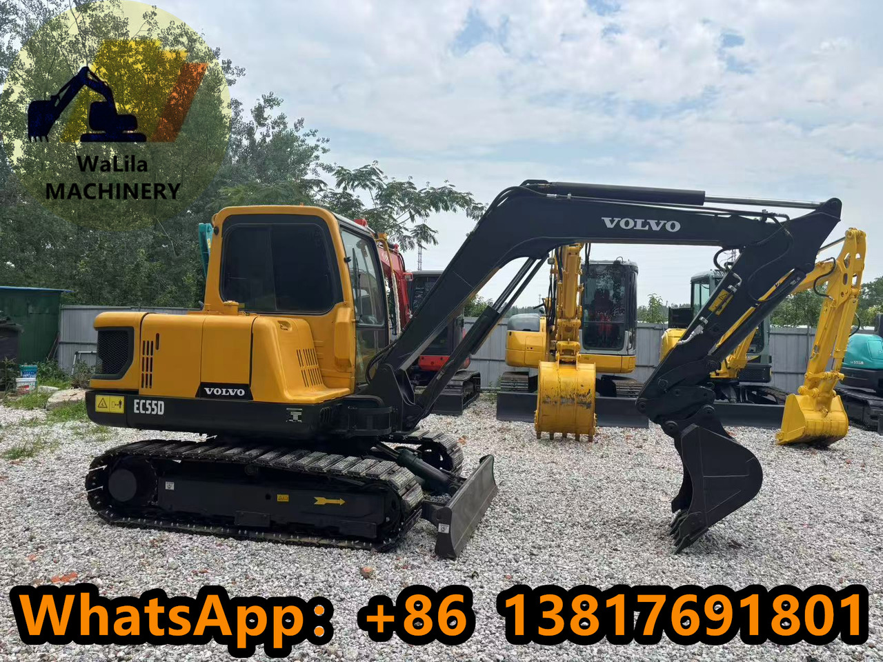VOLVO EC55 - Minigravemaskine: billede 5 VOLVO EC55 - Minigravemaskine: billede 5