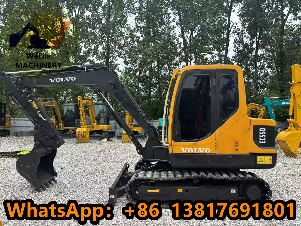 VOLVO EC55 - Minigravemaskine: billede 1 VOLVO EC55 - Minigravemaskine: billede 1