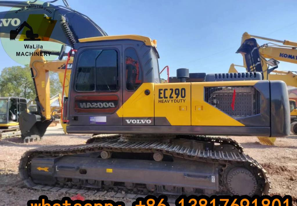 Volvo EC 290 Switzerland imports second-hand Volvo 290 excavator. - Bæltegravemaskine: billede 1 Volvo EC 290 Switzerland imports second-hand Volvo 290 excavator. - Bæltegravemaskine: billede 1