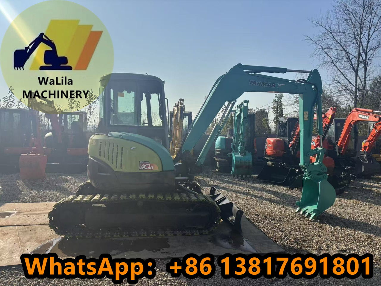 YANMAR Vio40 - Minigravemaskine: billede 1 YANMAR Vio40 - Minigravemaskine: billede 1