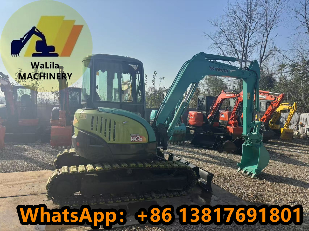 YANMAR Vio40 - Minigravemaskine: billede 3 YANMAR Vio40 - Minigravemaskine: billede 3
