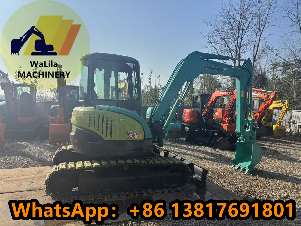 YANMAR vio40 - Minigravemaskine: billede 1 YANMAR vio40 - Minigravemaskine: billede 1
