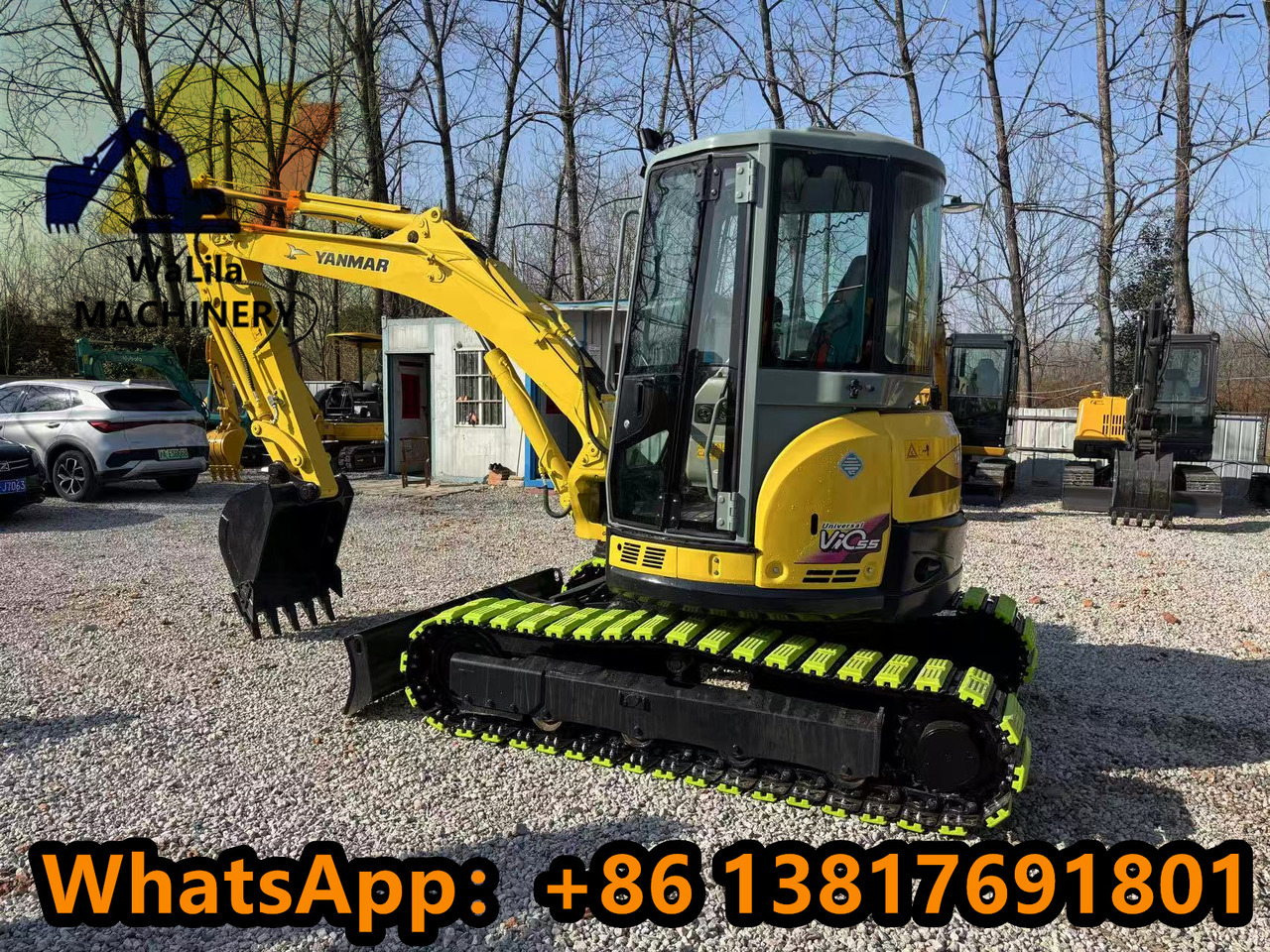 Yanmar Vio 55 Vio55 - Minigravemaskine: billede 1 Yanmar Vio 55 Vio55 - Minigravemaskine: billede 1