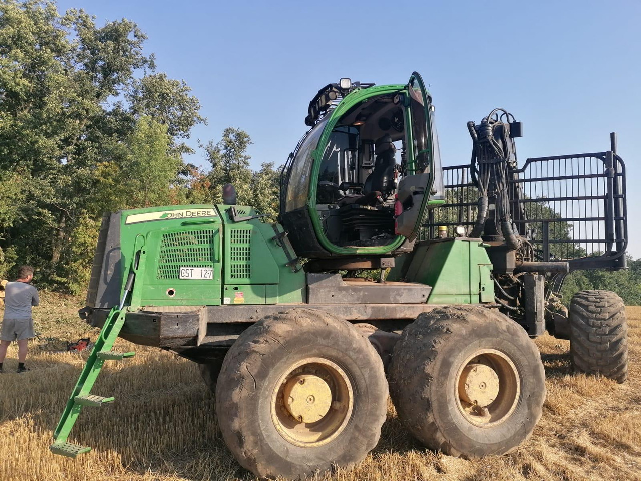 JOHN DEERE 1910E - Udkørselsmaskine: billede 3 JOHN DEERE 1910E - Udkørselsmaskine: billede 3