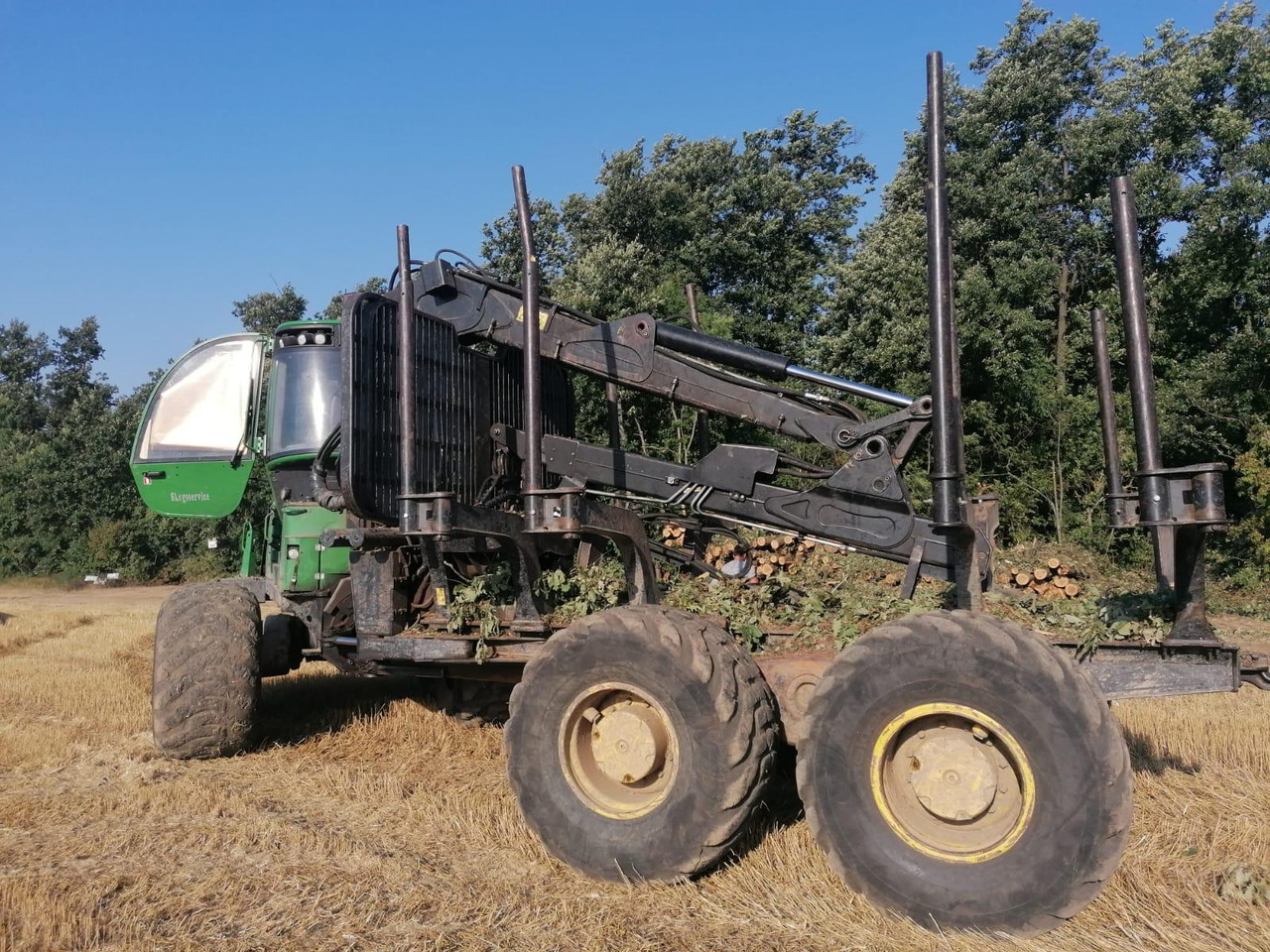 JOHN DEERE 1910E - Udkørselsmaskine: billede 4 JOHN DEERE 1910E - Udkørselsmaskine: billede 4