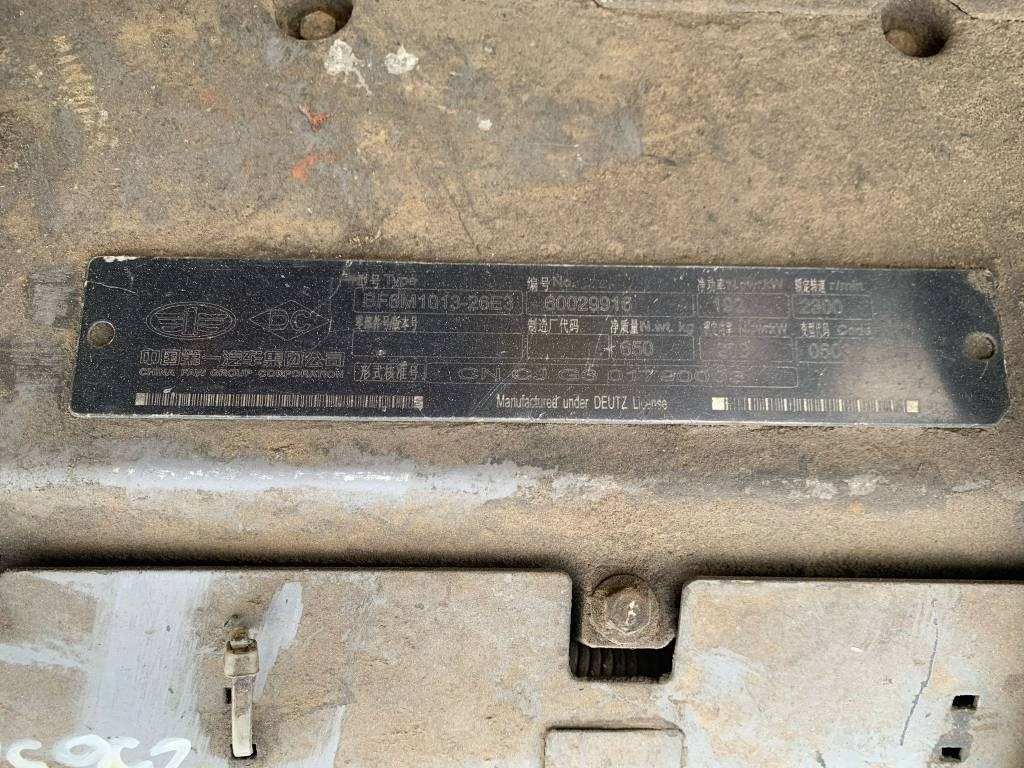 Deutz BF6M1013-26E ENGINE - Motor for Entreprenørmaskin: billede 3 Deutz BF6M1013-26E ENGINE - Motor for Entreprenørmaskin: billede 3