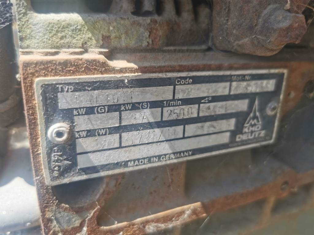 Deutz F4L1011 ENGINE - Motor for Entreprenørmaskin: billede 2 Deutz F4L1011 ENGINE - Motor for Entreprenørmaskin: billede 2