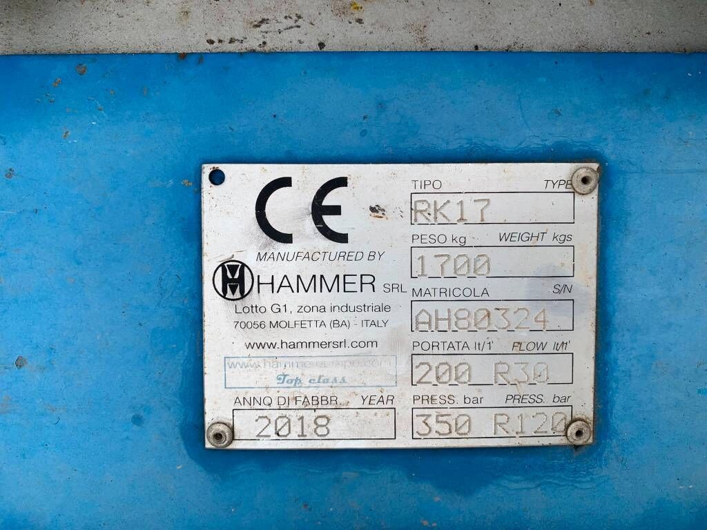 Hammer RK17 Hammer RK17 - Pæleboremaskine: billede 5 Hammer RK17 Hammer RK17 - Pæleboremaskine: billede 5