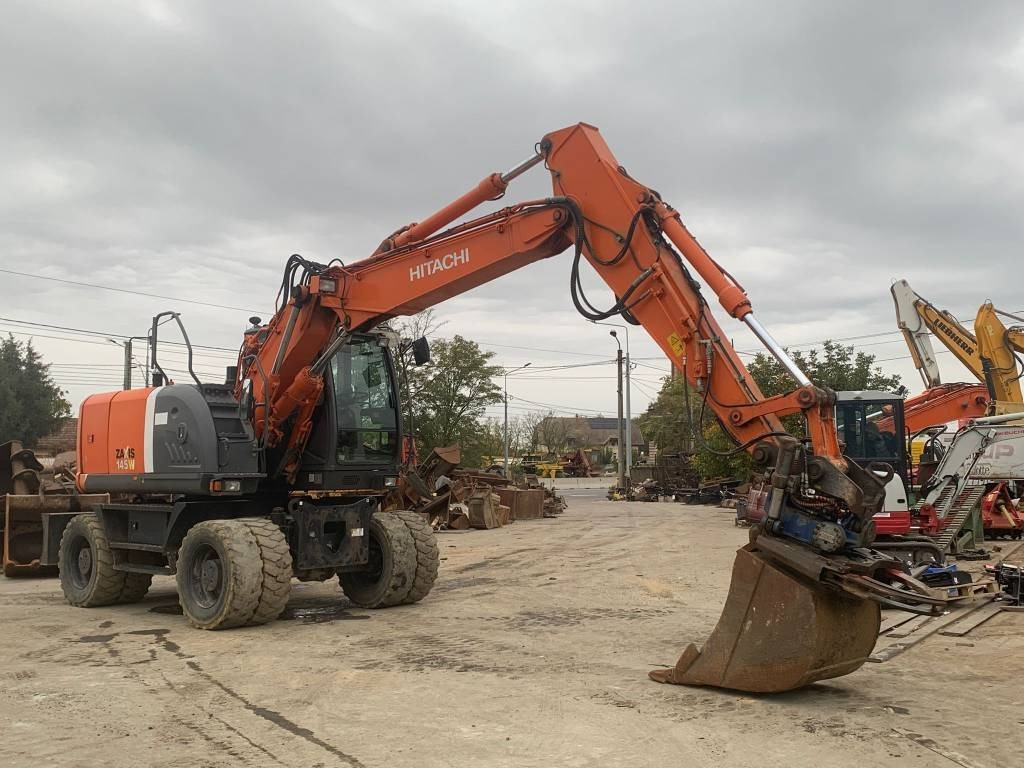 Hitachi ZX 145 W-3+SMP Rototilt  - Hjulgravemaskine: billede 4 Hitachi ZX 145 W-3+SMP Rototilt  - Hjulgravemaskine: billede 4