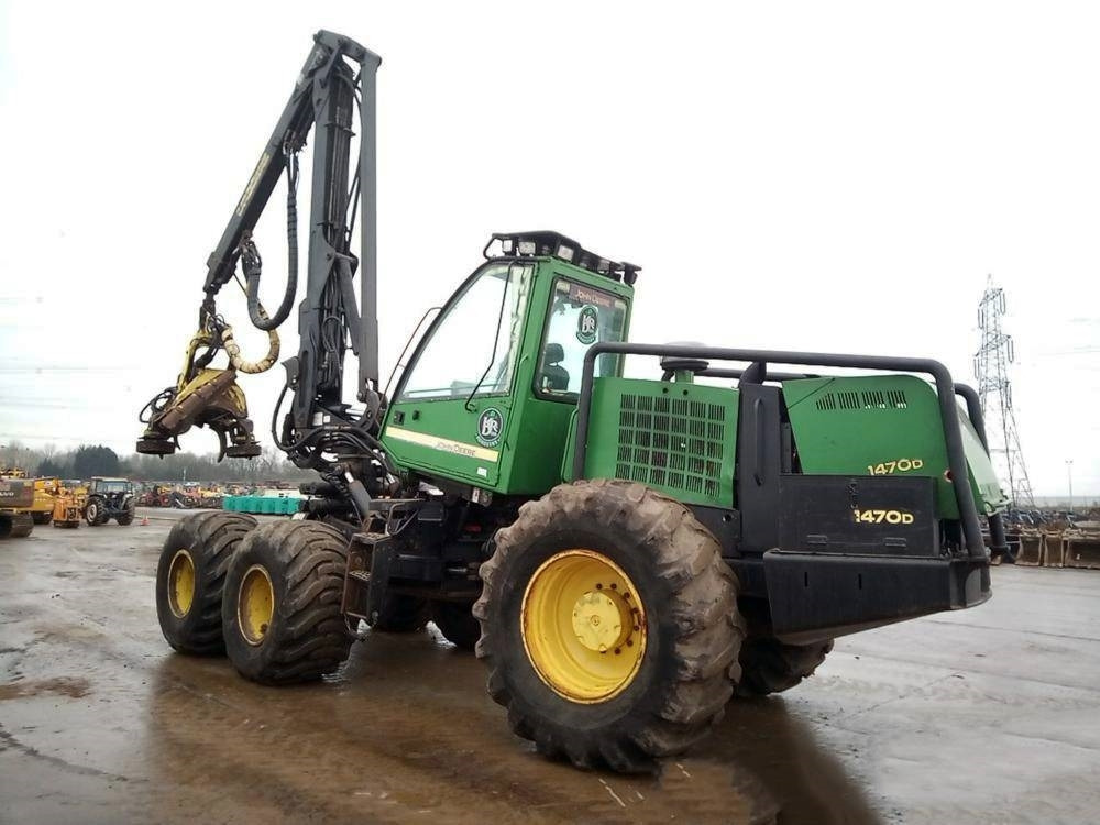 John Deere Timberjack 1470D  - Skovbrugstraktor: billede 4 John Deere Timberjack 1470D  - Skovbrugstraktor: billede 4