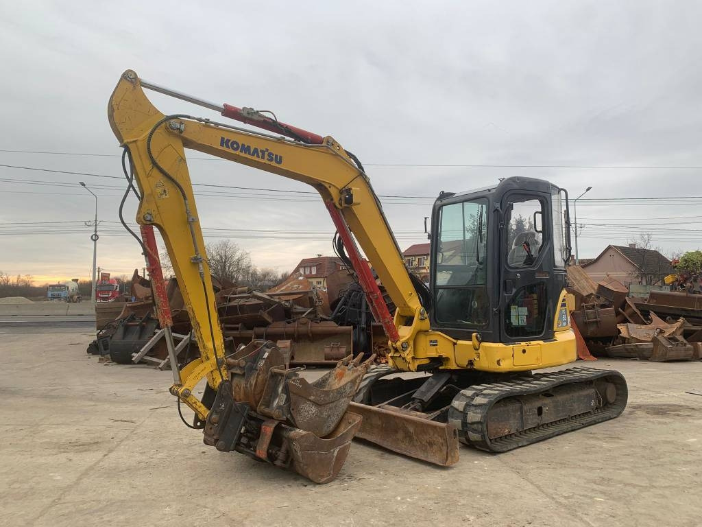 Komatsu PC 55 MR-3 - Minigravemaskine: billede 1 Komatsu PC 55 MR-3 - Minigravemaskine: billede 1