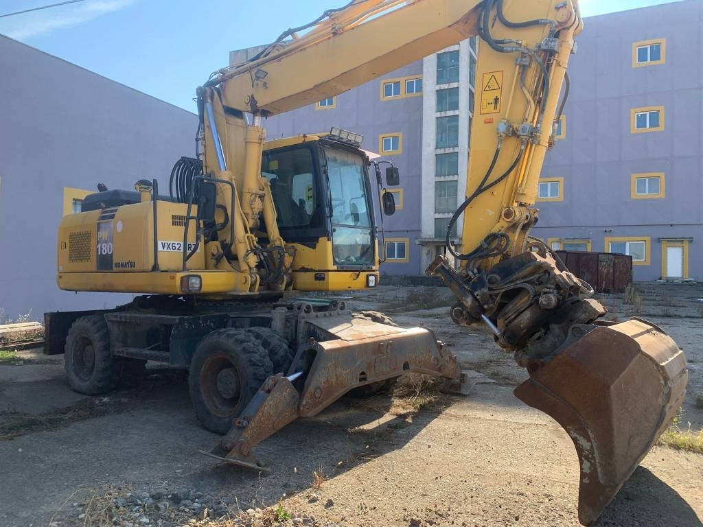 Komatsu PW180-E0+Engcon Rototilt - Hjulgravemaskine: billede 5 Komatsu PW180-E0+Engcon Rototilt - Hjulgravemaskine: billede 5