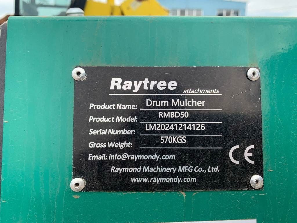 Raytree RMBD50 Mulcher - Slagleklipper/ Mulchmaskine: billede 5 Raytree RMBD50 Mulcher - Slagleklipper/ Mulchmaskine: billede 5
