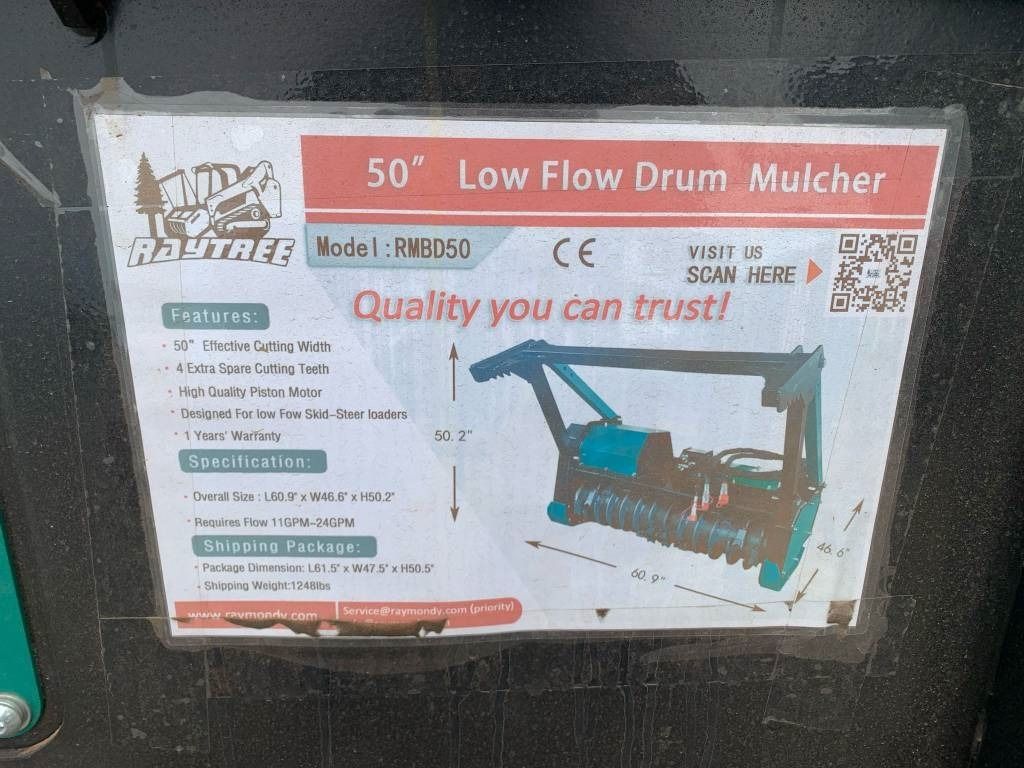 Raytree RMBD50 Mulcher - Slagleklipper/ Mulchmaskine: billede 4 Raytree RMBD50 Mulcher - Slagleklipper/ Mulchmaskine: billede 4
