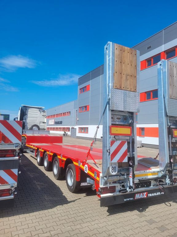 Faymonville MAX TRAILER MAX100-N-4A-9.30-U - Nedbygget platform sættevogn: billede 4 Faymonville MAX TRAILER MAX100-N-4A-9.30-U - Nedbygget platform sættevogn: billede 4