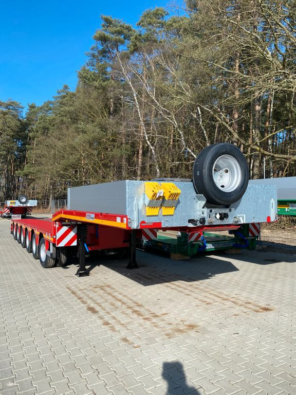 Faymonville MAX100-N-6A-9.30 - Nedbygget platform sættevogn: billede 1 Faymonville MAX100-N-6A-9.30 - Nedbygget platform sættevogn: billede 1