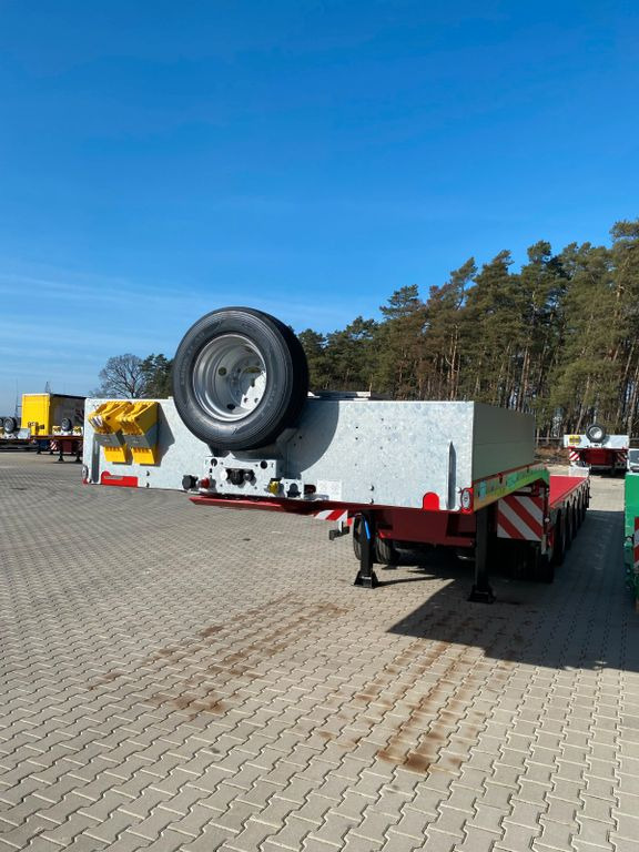 Faymonville MAX100-N-6A-9.30 - Nedbygget platform sættevogn: billede 3 Faymonville MAX100-N-6A-9.30 - Nedbygget platform sættevogn: billede 3