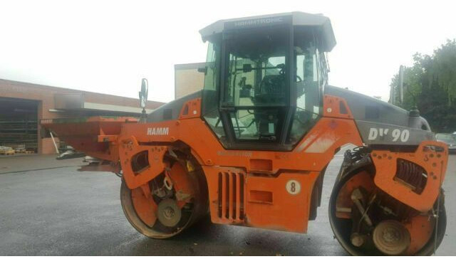 Hamm DV90 VO mit Streuer Klima Deutsche Maschine - Vejtromle: billede 3 Hamm DV90 VO mit Streuer Klima Deutsche Maschine - Vejtromle: billede 3