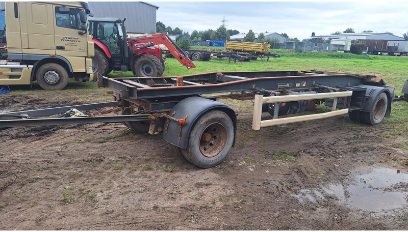 Huffermann HSA1870 Abrollanhänger - Kroghejsvogn/ Skip loader anhænger: billede 4 Huffermann HSA1870 Abrollanhänger - Kroghejsvogn/ Skip loader anhænger: billede 4