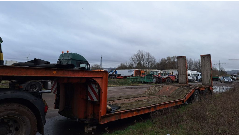 Langendorf Tieflader 2 Achser - Nedbygget platform sættevogn: billede 2 Langendorf Tieflader 2 Achser - Nedbygget platform sættevogn: billede 2