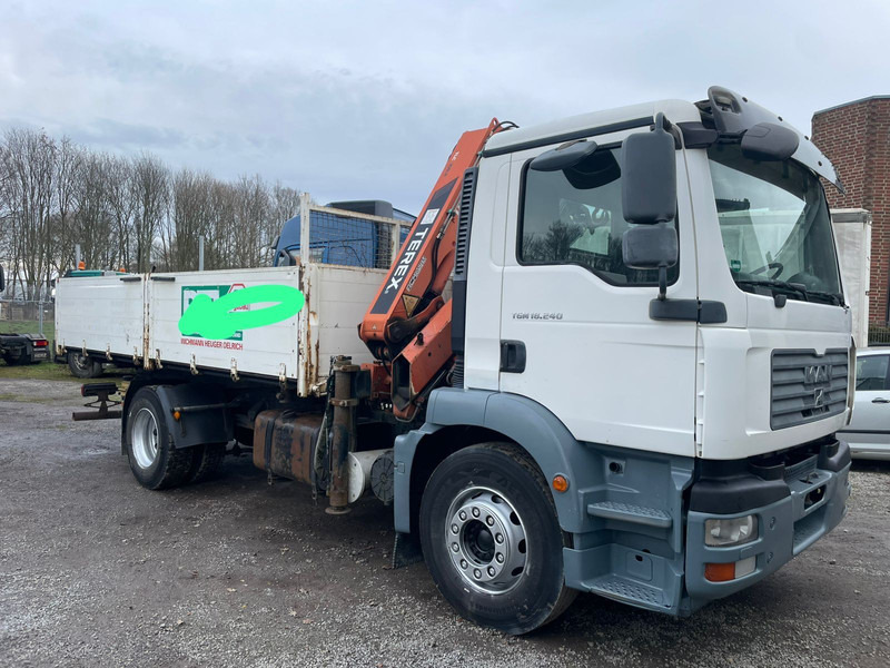 MAN TGM 18.240PS 4x2 3.S-Kipper mit Kran - Tipvogn lastbil, Lastbil med kran: billede 4 MAN TGM 18.240PS 4x2 3.S-Kipper mit Kran - Tipvogn lastbil, Lastbil med kran: billede 4