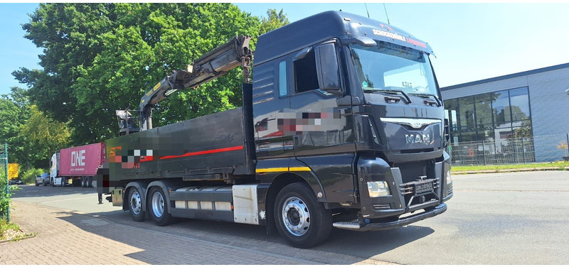 MAN TGX 26.440L 6x2 Pritsche mit Kran Palfinge - Lastbil med lad, Lastbil med kran: billede 4 MAN TGX 26.440L 6x2 Pritsche mit Kran Palfinge - Lastbil med lad, Lastbil med kran: billede 4