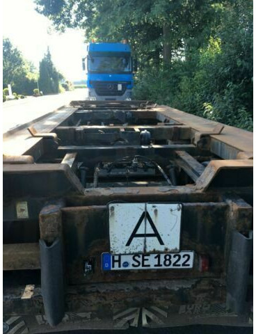 Meiller K18 ZL5,0 Deutsches Fahrzeug - Kroghejsvogn/ Skip loader anhænger: billede 2 Meiller K18 ZL5,0 Deutsches Fahrzeug - Kroghejsvogn/ Skip loader anhænger: billede 2