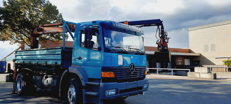 Mercedes-Benz 1828K 4x2 Kipper KRAN+Funk/Greifer - Tipvogn lastbil, Lastbil med kran: billede 4 Mercedes-Benz 1828K 4x2 Kipper KRAN+Funk/Greifer - Tipvogn lastbil, Lastbil med kran: billede 4