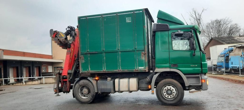Mercedes-Benz 1841K 4x2 Actros Kipper mit Kran+Greifer - Tipvogn lastbil, Lastbil med kran: billede 4 Mercedes-Benz 1841K 4x2 Actros Kipper mit Kran+Greifer - Tipvogn lastbil, Lastbil med kran: billede 4