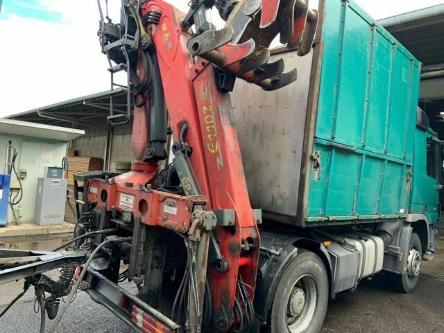 Mercedes-Benz 1841K 4x2 Actros Kipper mit Kran+Greifer - Tipvogn lastbil, Lastbil med kran: billede 5 Mercedes-Benz 1841K 4x2 Actros Kipper mit Kran+Greifer - Tipvogn lastbil, Lastbil med kran: billede 5