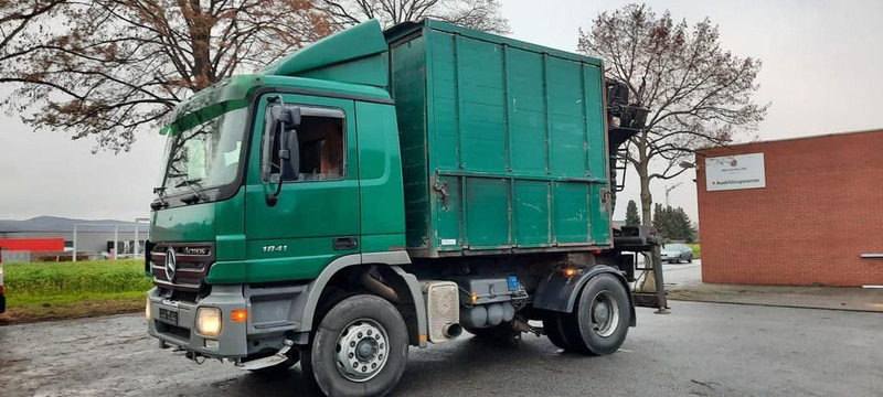 Mercedes-Benz 1841K 4x2 Actros Kipper mit Kran+Greifer - Tipvogn lastbil, Lastbil med kran: billede 1 Mercedes-Benz 1841K 4x2 Actros Kipper mit Kran+Greifer - Tipvogn lastbil, Lastbil med kran: billede 1