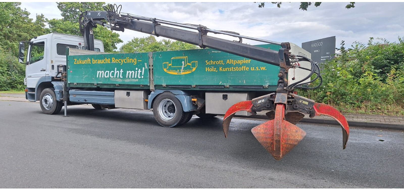 Mercedes-Benz Atego 1529 - Lastbil med lad, Lastbil med kran: billede 2 Mercedes-Benz Atego 1529 - Lastbil med lad, Lastbil med kran: billede 2