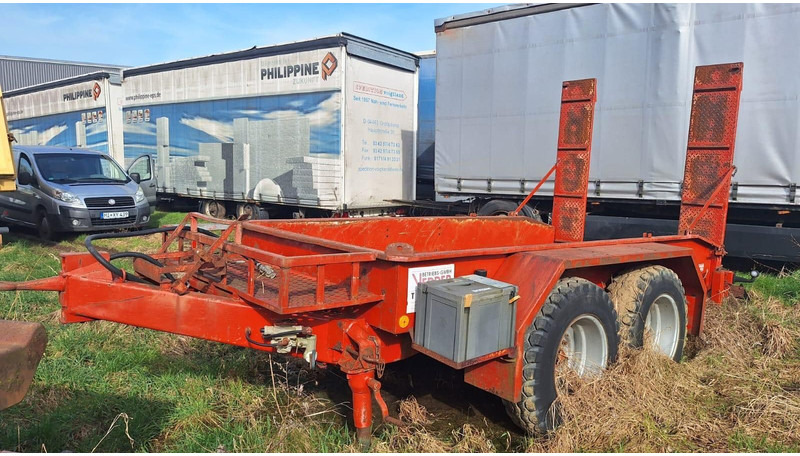 Westfalia 2-Achser Tanden Tieflader mit Rampen - Maskintrailer: billede 2 Westfalia 2-Achser Tanden Tieflader mit Rampen - Maskintrailer: billede 2