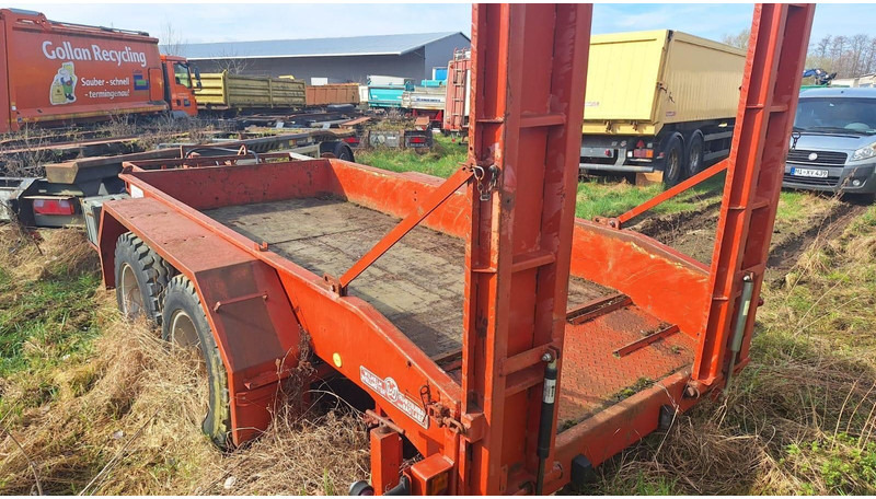 Westfalia 2-Achser Tanden Tieflader mit Rampen - Maskintrailer: billede 4 Westfalia 2-Achser Tanden Tieflader mit Rampen - Maskintrailer: billede 4