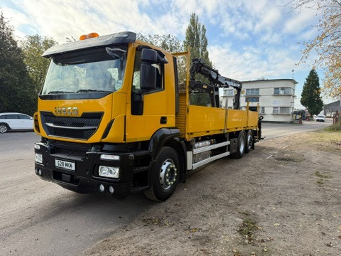 Lastbil med lad 2016 Iveco Stralis 310 Brick Grab Truck: billede 25