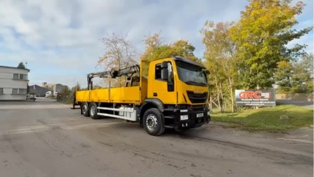 Lastbil med lad 2016 Iveco Stralis 310 Brick Grab Truck: billede 6