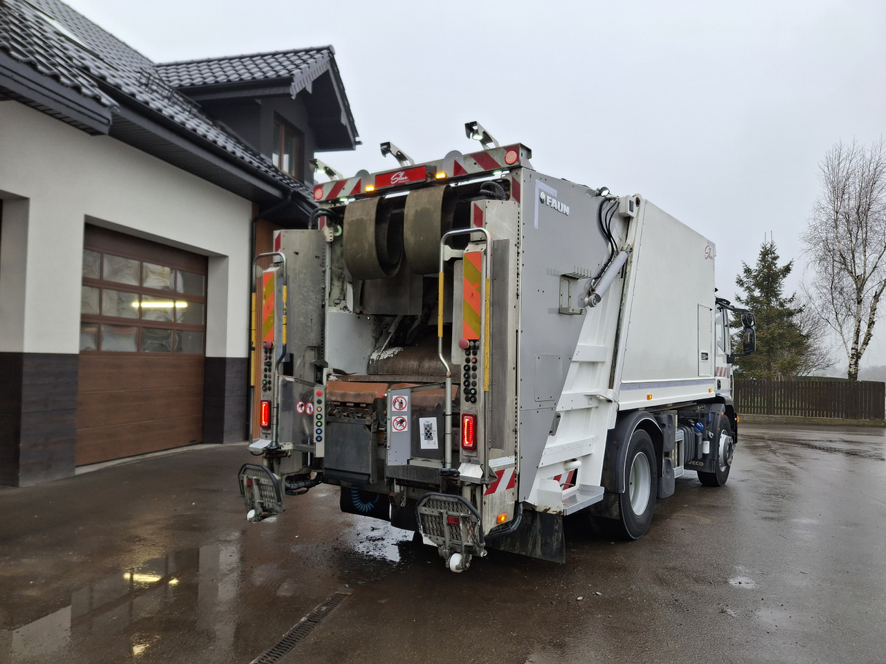 IVECO Eurocargo 190EL28 EURO 6 Garbage Truck Mullwage FAUN 2014r - Affaldsmaskine: billede 4 IVECO Eurocargo 190EL28 EURO 6 Garbage Truck Mullwage FAUN 2014r - Affaldsmaskine: billede 4