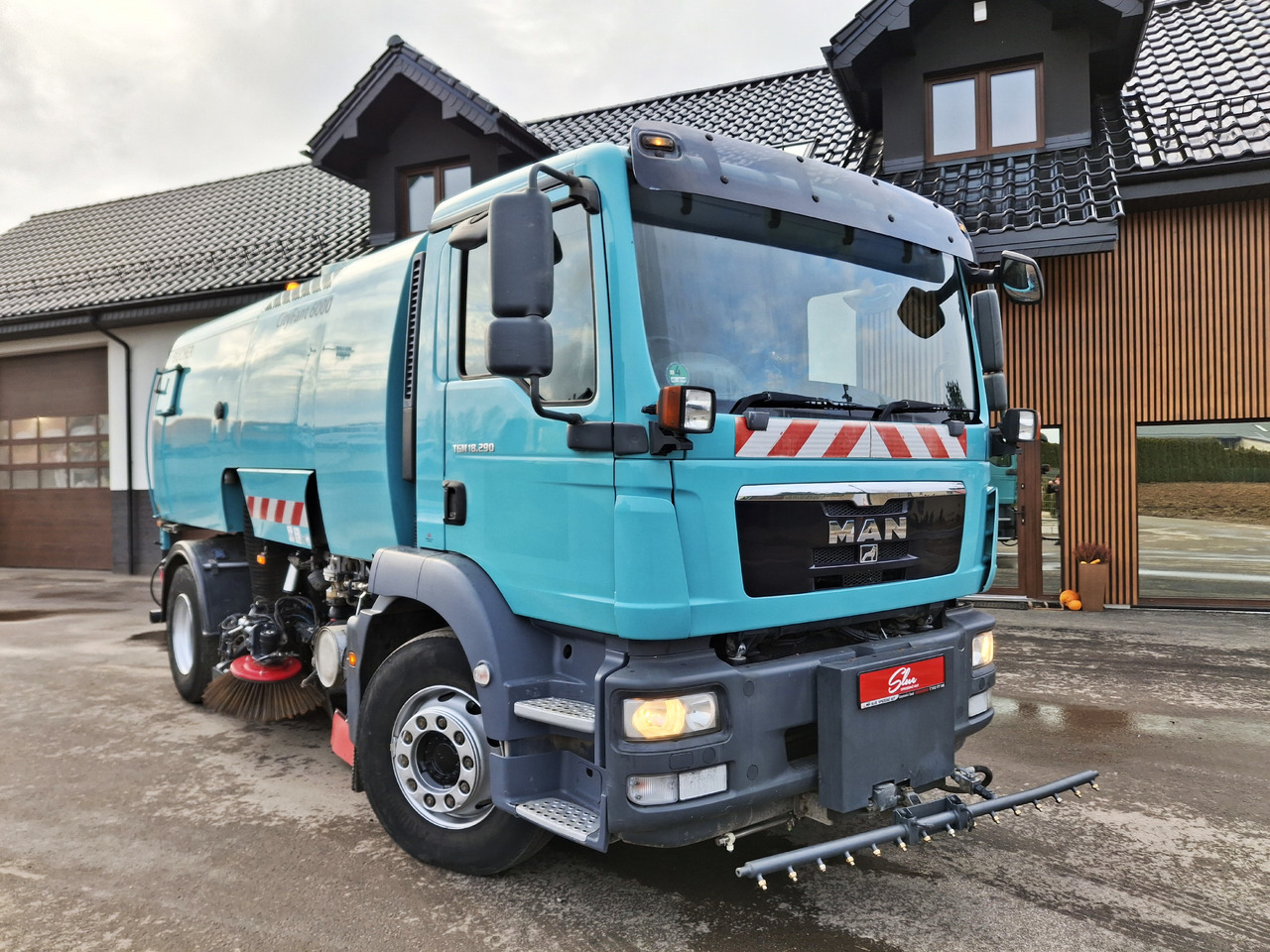MAN 18.290 Zamiatarka Kehrmaschine BUCHER PM10 L/R Karcher - Fejebil: billede 1 MAN 18.290 Zamiatarka Kehrmaschine BUCHER PM10 L/R Karcher - Fejebil: billede 1