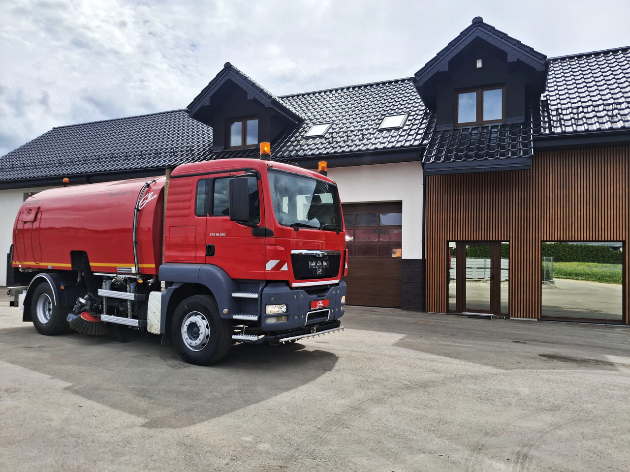 MAN TGS 18.320 Zamiatarka Kehrmaschine BUCHER 2 Motoren Karcher Szczotki L/R - Fejebil: billede 1 MAN TGS 18.320 Zamiatarka Kehrmaschine BUCHER 2 Motoren Karcher Szczotki L/R - Fejebil: billede 1