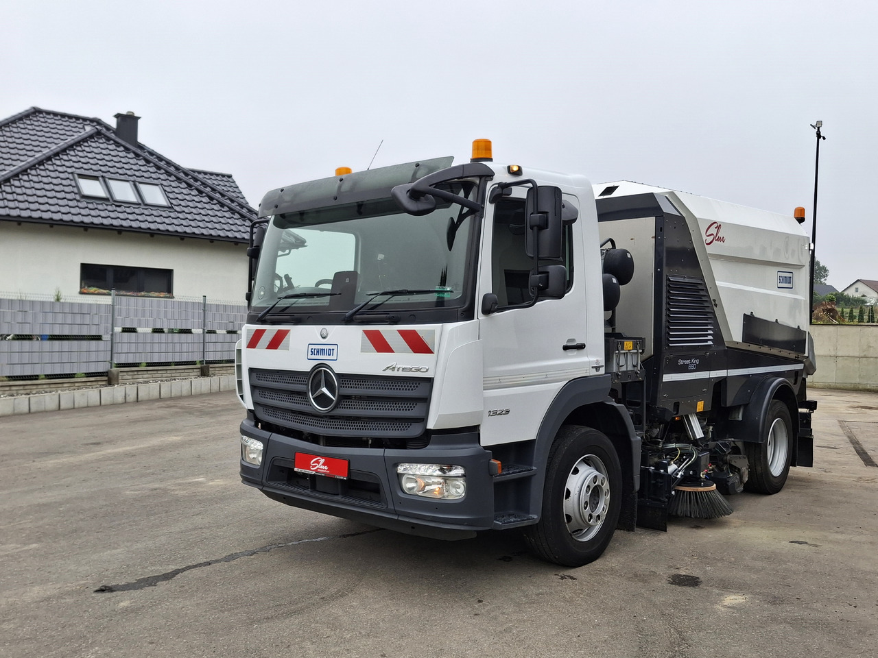 MERCEDES-BENZ Atego 1523 Zamiatarka Kehrmaschine Schmidt Street King 660 Euro 6 PM10 2 Motoren Szczotki L/R 2016r - Fejebil: billede 2 MERCEDES-BENZ Atego 1523 Zamiatarka Kehrmaschine Schmidt Street King 660 Euro 6 PM10 2 Motoren Szczotki L/R 2016r - Fejebil: billede 2