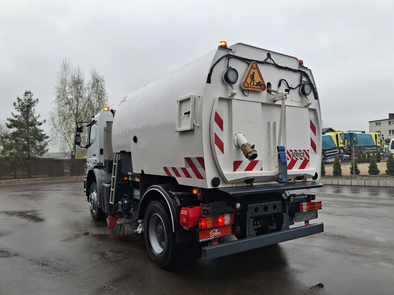 MERCEDES-BENZ Axor 1829 Zamiatarka Kehrmaschine Johnston 2 Motoren Karcher L/R - Fejebil: billede 3 MERCEDES-BENZ Axor 1829 Zamiatarka Kehrmaschine Johnston 2 Motoren Karcher L/R - Fejebil: billede 3