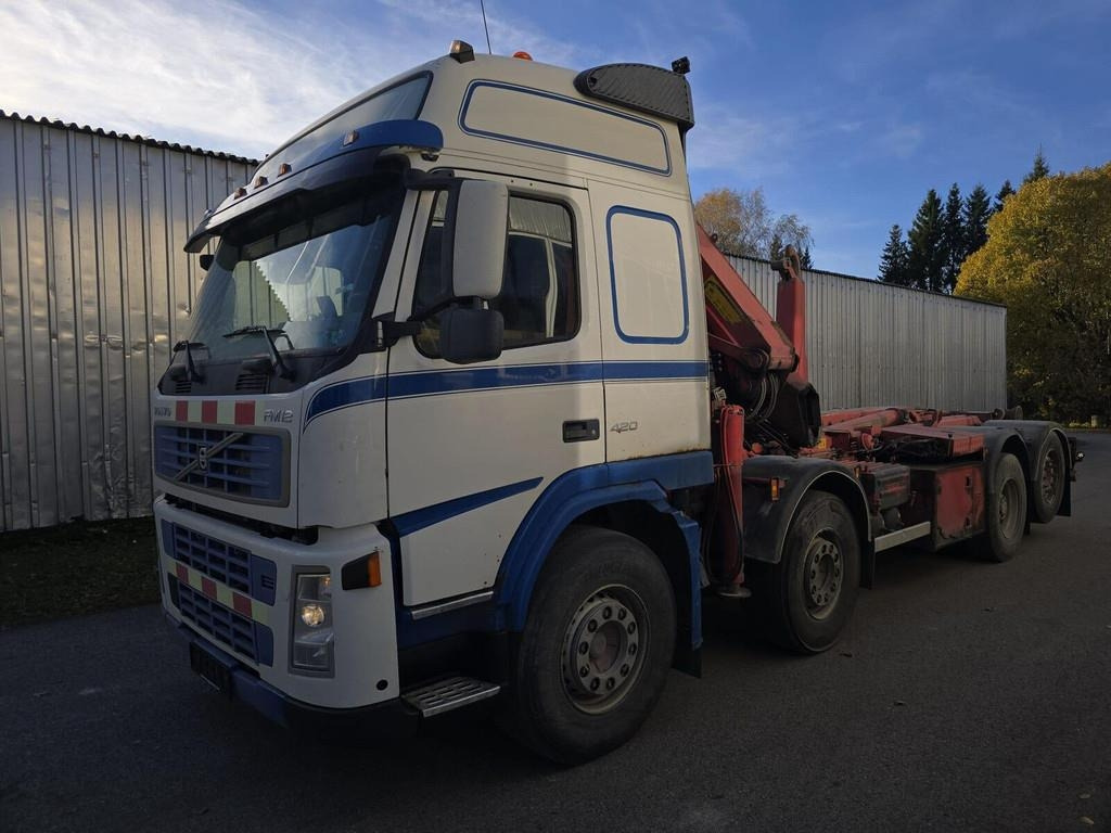 Volvo FM12 420 8X2 HMF 2220 K4 - Lastbil kroghejs: billede 1 Volvo FM12 420 8X2 HMF 2220 K4 - Lastbil kroghejs: billede 1