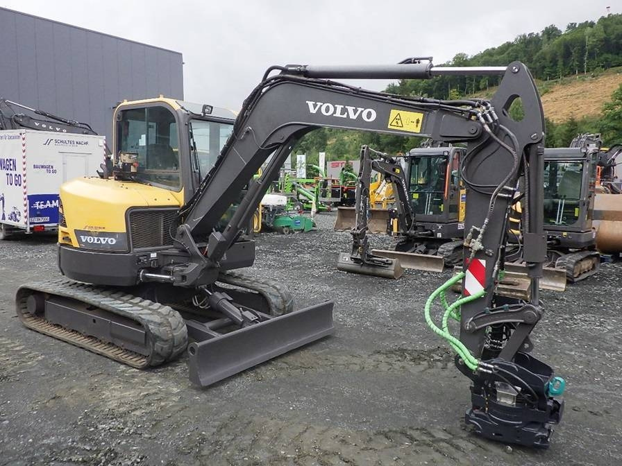 Volvo ECR 58 D mit Tiltrotator Steelwrist  - Minigravemaskine: billede 3 Volvo ECR 58 D mit Tiltrotator Steelwrist  - Minigravemaskine: billede 3