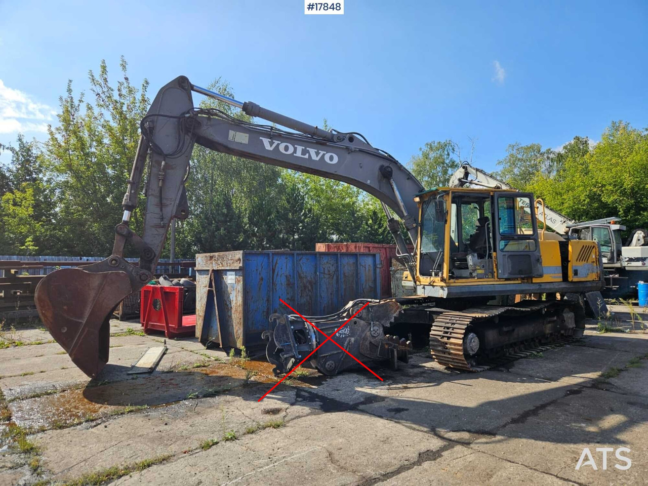 1999 Volvo EC 280 - Bæltegravemaskine: billede 1 1999 Volvo EC 280 - Bæltegravemaskine: billede 1