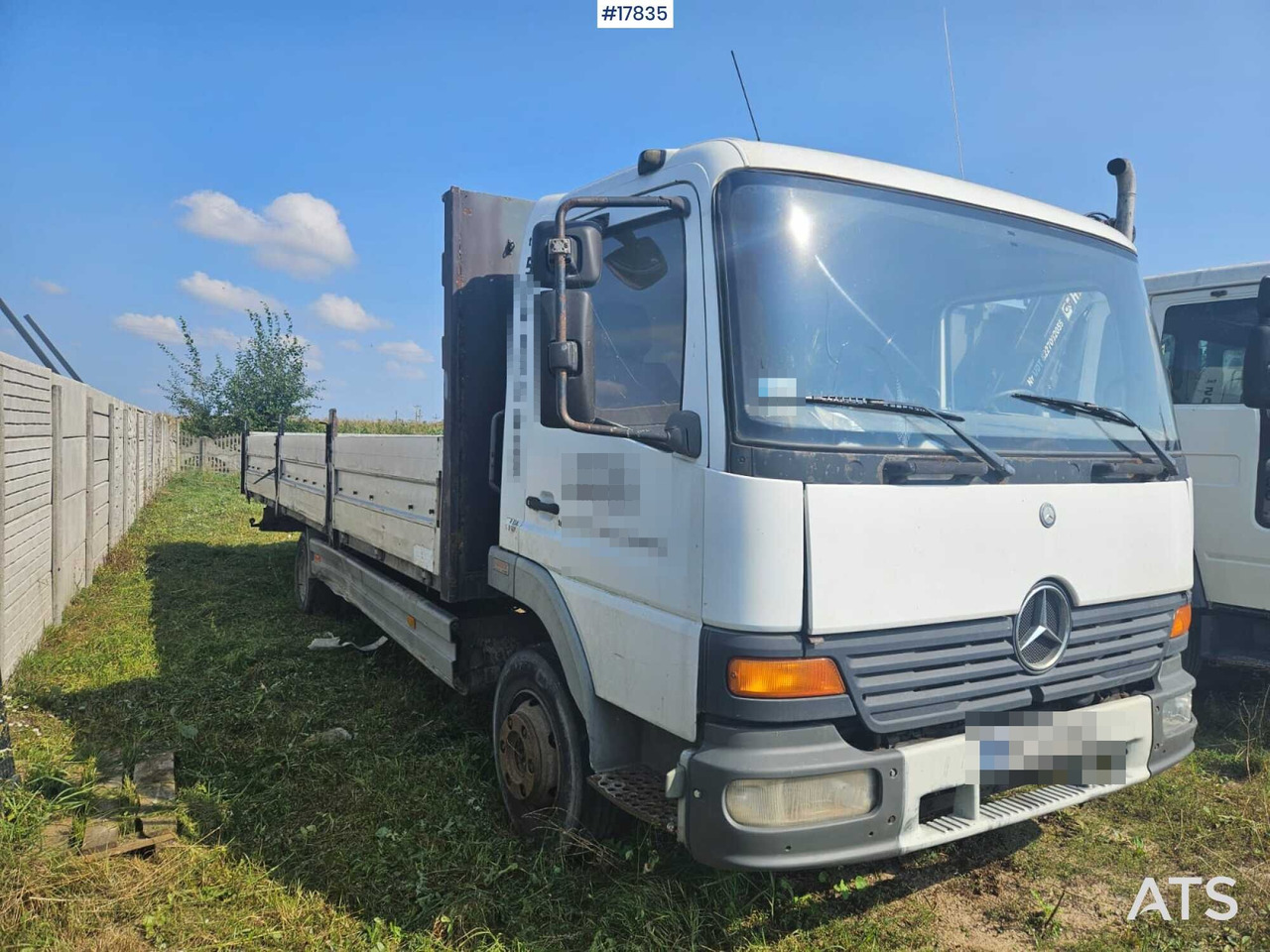2003 Mercedes Atego 918 - Lastbil med lad: billede 2 2003 Mercedes Atego 918 - Lastbil med lad: billede 2
