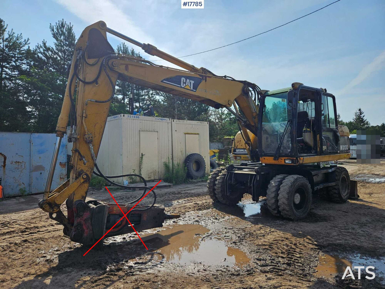 2005 CAT M313 C - Hjulgravemaskine: billede 1 2005 CAT M313 C - Hjulgravemaskine: billede 1