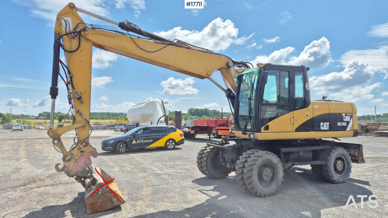 2008 CAT M316D - Hjulgravemaskine: billede 5 2008 CAT M316D - Hjulgravemaskine: billede 5