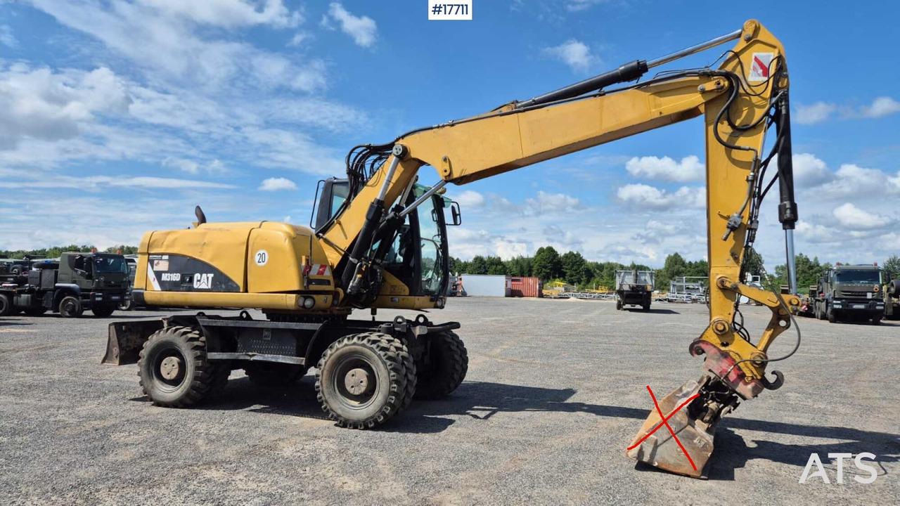 2008 CAT M316D - Hjulgravemaskine: billede 4 2008 CAT M316D - Hjulgravemaskine: billede 4